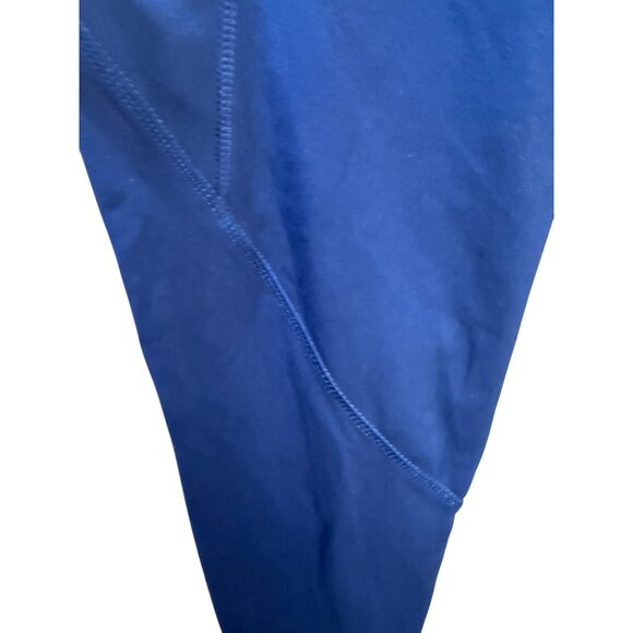 Danskin Womens‎ High-Waisted Capri Leggings With Pockets Blue Size L - Picture 11 of 12